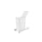 Rev-A-Shelf Steel, White, 10.46 in W, 20.38 in H, 16 in D, 16.06 in L, White RV-12PB-LE - alternate 1